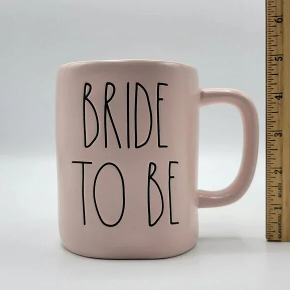 Bride To Be Rae Dunn by Magenta Artisan Collection Ceramic Coffee Tea Mug 16 oz - Picture 7 of 7